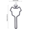 thumbnail image 4 of 5PCS Chien Sac Titulaire - Mains-Libres Clip Chien Caca Distributeur Animal Poubelle, Support de Chien avec Attaches Tactiles Pièce Jointe, Sac à Déchets Réglable Adapter n'Importe Quelle Laisse,, 4 of 7