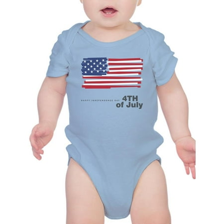 

Independence Day Usa Flag Bodysuit Infant -Image by Shutterstock 12 Months