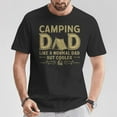 thumbnail image 2 of Camping Dad Like A Normal Dad But Cooler Outdoor Adventure T-Shirt – Funny Father's Day Gift Tee, Nature Hiking Camper Apparel, Cool Dad Graphic Shirt for Tent Trips, RV Life, Bonfire Nights, 2 of 3