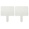 thumbnail image 1 of 2pcs Erasable Double-sided Writing Boards Handheld Game Interactive Boards (White), 1 of 6