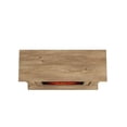 thumbnail image 4 of LIVILAND Cozy 32" Freestanding Electric Fireplace - Tuscan Walnut, 4 of 7