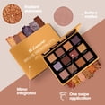 thumbnail image 2 of Paleta de sombras de ojos Lamora Nude Bronze, 12 tonos, tamaño de viaje, 2 of 9