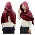 thumbnail image 2 of Scarfs for Women Winter Scarf for Women Design Cloak With Hood for All Seasons for Casual Events And Accessories, 2 of 5
