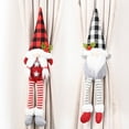 thumbnail image 4 of Adorno de muñeco con hebilla para cortina navideña de Papá Noel y alce, decoración navideña para el hogar, regalos navideños de 2023, Navidad, Año Nuevo 2024, 4 of 5