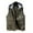 Yellow, variant on Mens Vests Casual Men's Denim Vest Jacket with Detachable Hood for Outdoor Streetwear and Casual Layering Fashion Size:L