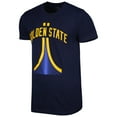 thumbnail image 2 of Unisex Stadium Essentials Navy Golden State Warriors Statement Edition-Landmark T-Shirt, 2 of 3