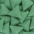 thumbnail image 2 of Milltown Merchants Matte Triangle Mosaic Tile Pieces (Mint Cookie, 3 Pound), 2 of 2