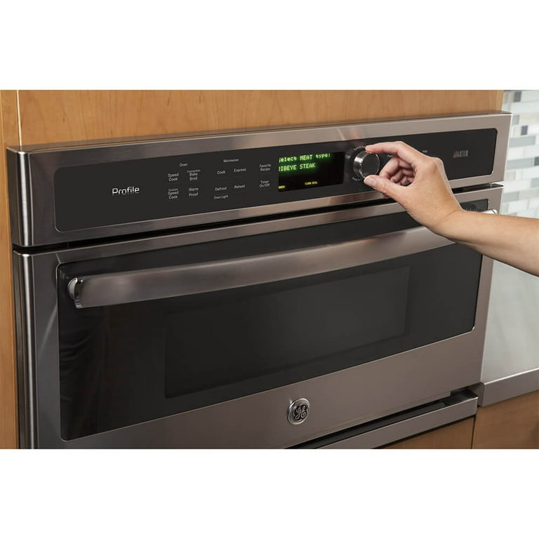 GE Profile Built-in Microwave/Convection Oven Stainless Steel