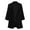 Black, variant on Meichang Office Clothes for Women Plus Size Loose Suits Business Jacket Casual Jacket Ladies Office Wear Women Blazer Jacket