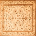 thumbnail image 1 of Ahgly Company Indoor Square Persian Orange Traditional Area Rugs, 7' Square, 1 of 1