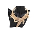 thumbnail image 3 of Women Fashion Necklace Gold Metal Crocodile Alligator Pendant, 3 of 7