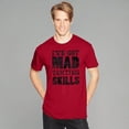 thumbnail image 4 of Hanes Mens Graphic Tee, 3XL, Process Blue, 4 of 4