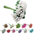thumbnail image 2 of Coofit Flower Stamens Decorative Creative Multiuse Floral Stamens Artificial Plant, 2 of 9