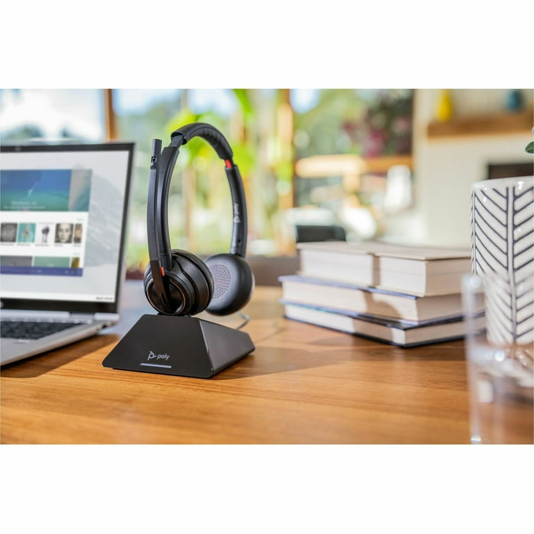 Poly Savi 8220 UC DECT USB A Headset Stereo True Wireless