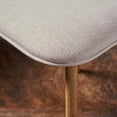 thumbnail image 4 of GDF Studio Caleb Indoor Mid Century Fabric Dining Chairs with Natural Oak Finish(Set of 2), 4 of 7