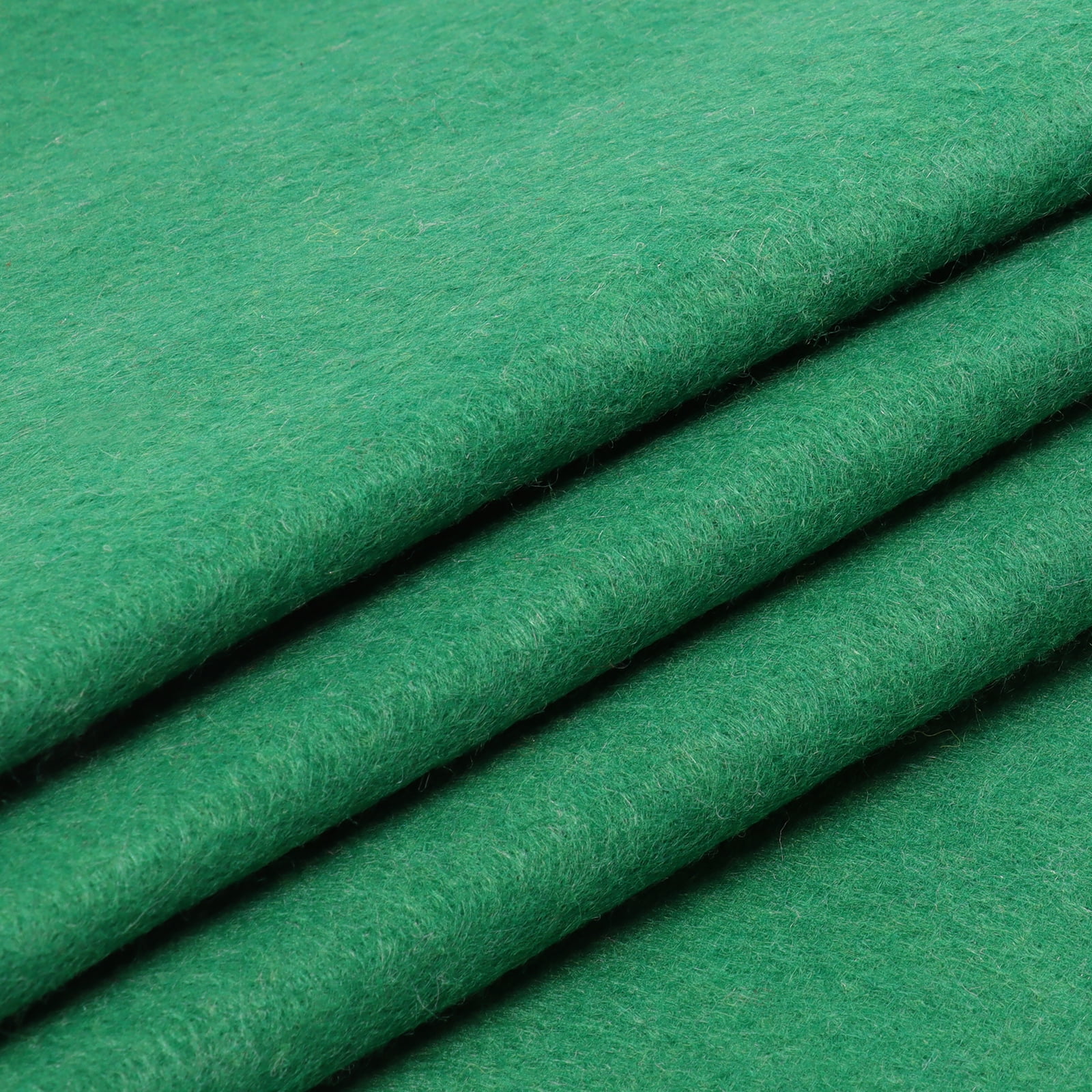 Craft Felt Fabric Sewing Felt Sheets Nonwoven for Patchwork DIY, Cards, Carpet Sold by the Yard Green