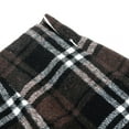 thumbnail image 3 of ZOELNIC Women's Bodycon Plaid Skirt High Waist Pencil Mini for Work & Casual, L, 3 of 4