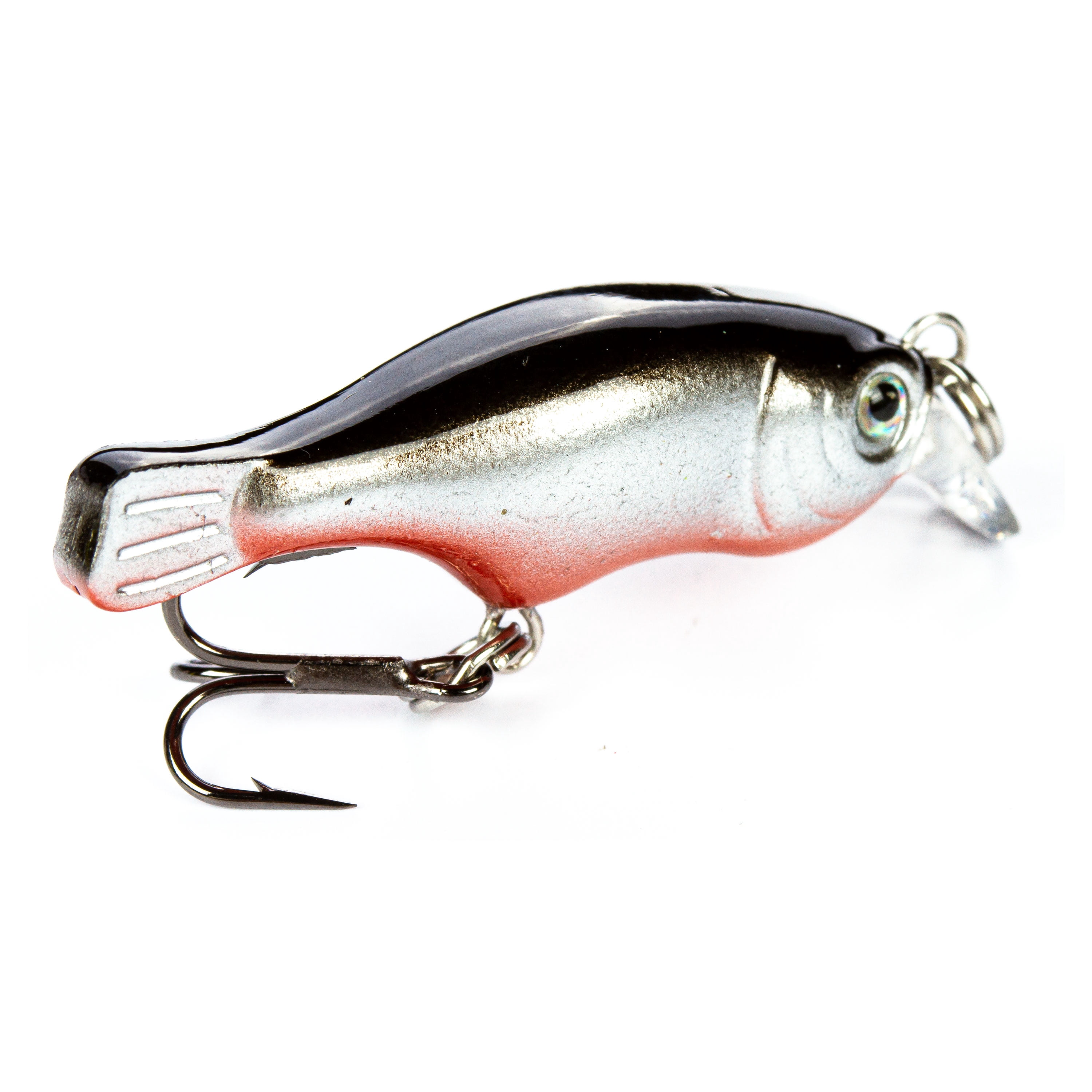 Ozark Trail Freshwater Mini Minnow Fishing Lure, Chrome, 1/16 oz