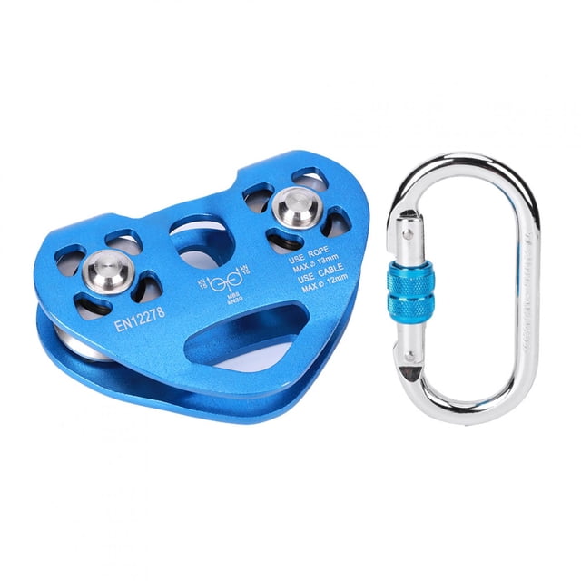 Polea de Escalada ANGGREK Aleación de aluminio y magnesio Para Rescate