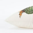 thumbnail image 4 of Rizzy Home Gourds 20" x 20" Poly Filled Pillow with Cotton Duck Cover-Green, 4 of 5