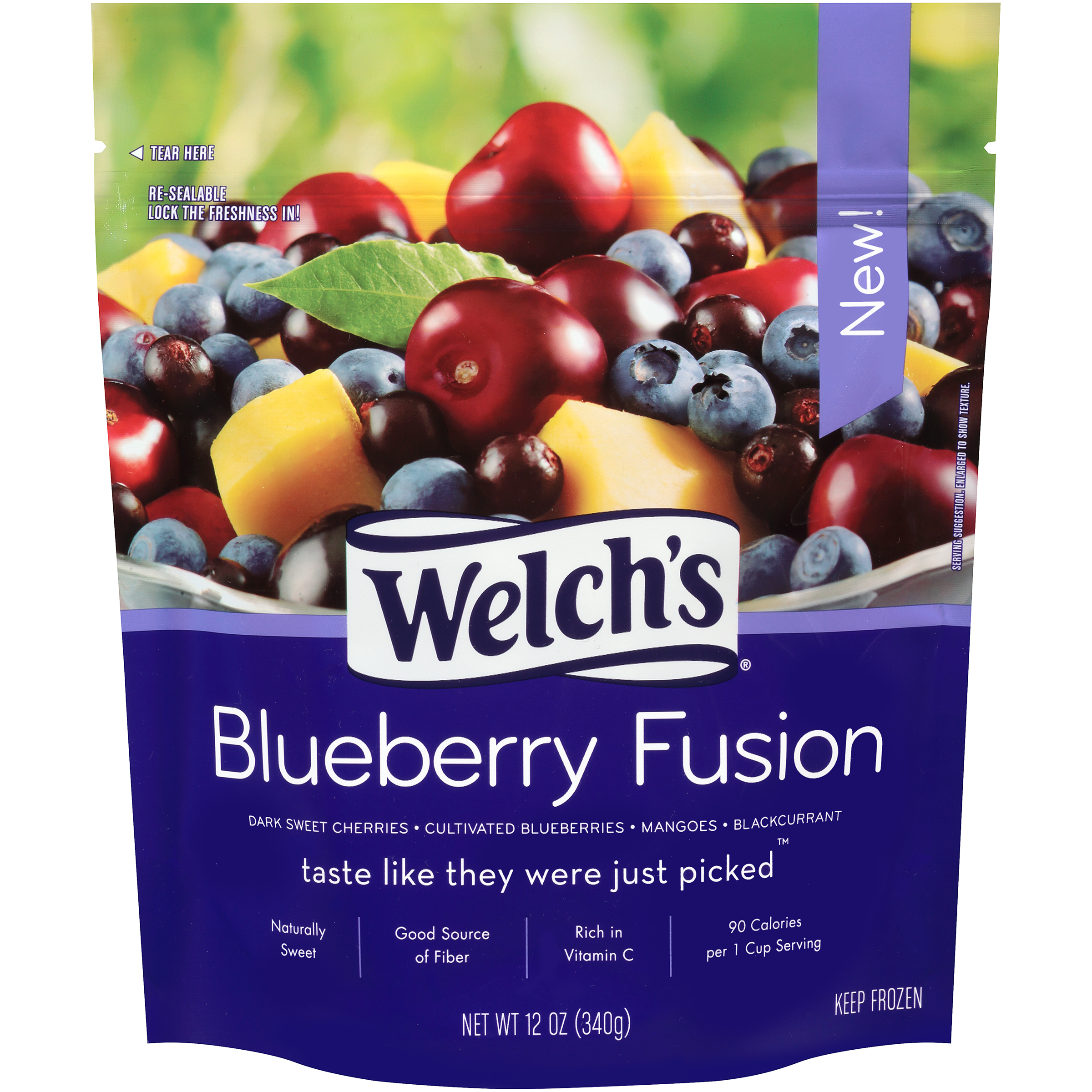 Welch’s Blueberry Fusion, 12 oz., (8Pack)