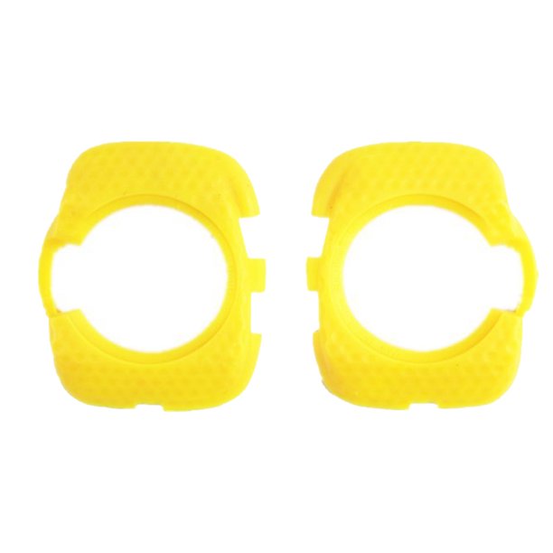 Kenally 1 par de cubiertas protectoras para Pedal de motocicleta, cubiertas protectoras para tacos de motocicleta, reemplazo de reparación para Zero Accesorios para motos Amarillo Kenally VI022104-01
