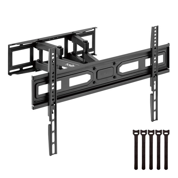 Redlemon Soporte para TV de 37" a 80" Pulgadas, Base para Pantalla Ultra Resistente con Brazos Móviles Extensibles Altura Ajustable hasta 40 Kg, Compatibilidad Universal VESA, con