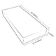 thumbnail image 3 of Funda de cojín para asiento de sofá 2 Sencillos Y 1 Asiento Doble Sofá Estiramiento Rojo Futón Asiento Banco Cojín Funda Deslizante Funda Funda De Muebles Proteger De Desgarres Fanmusic Funda de cojín para asiento de sofá, 3 of 7