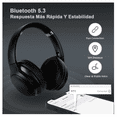 thumbnail image 3 of Audífonos Cancelación Inalámbrico Diadema Ruido Bt5.3 Belug,  negro, 3 of 5