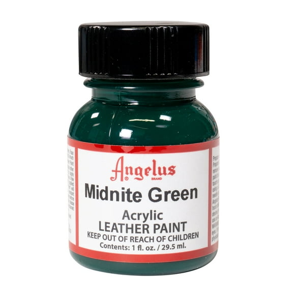 Angelus® Acrylic Leather Paint, 1 oz., Midnight Green
