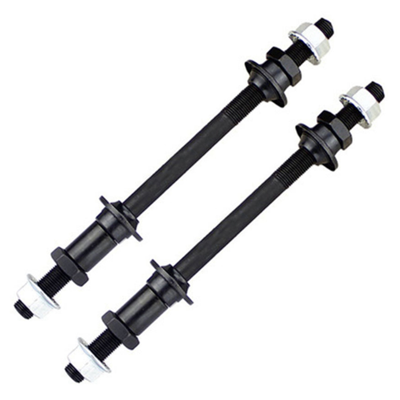 2X Lengthened 240mm Mountain Bike Snow Bike Bicycle Hubs Rear Axle
