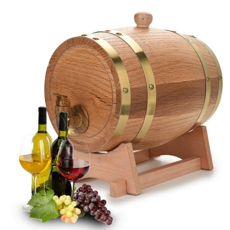 - Mavis Laven Wood Wine Barrel,3L Vintage Wood Oak Timber Wine Barrel Dispenser for Whiskey Bourbon Tequila,Oak Wine Barrel