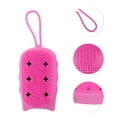 thumbnail image 3 of Unique Bargains 1 Pc Cartoon Owl Bath Brush Shower Brush Rose Red, 3 of 6