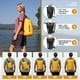 thumbnail image 4 of Floating Waterproof Dry Bag Backpack 5L/10L/20L/30L/40L, Roll Top Sack Keeps Gear Dry for Kayaking, Rafting, Boating, Swimming, Camping, Hiking, Beach, Fishing, 4 of 5
