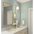 thumbnail image 3 of S4Sassy Peel and Stick Wall Covering, Miniature Floral Sprig Print Removable Vinyl Wallwrap- Modern Wall Mural, White Instant Walls Makeover Wallpaper for Bedroom, Bathroom, Laundry Room- 25"x360", 3 of 9