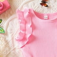 thumbnail image 6 of TAmten 18-24 Month Girl Clothes Ruffled Sleeveless Top Skirt 2pcs Toddler Girl Summer Clothes(Pink,9-12 Months), 6 of 7