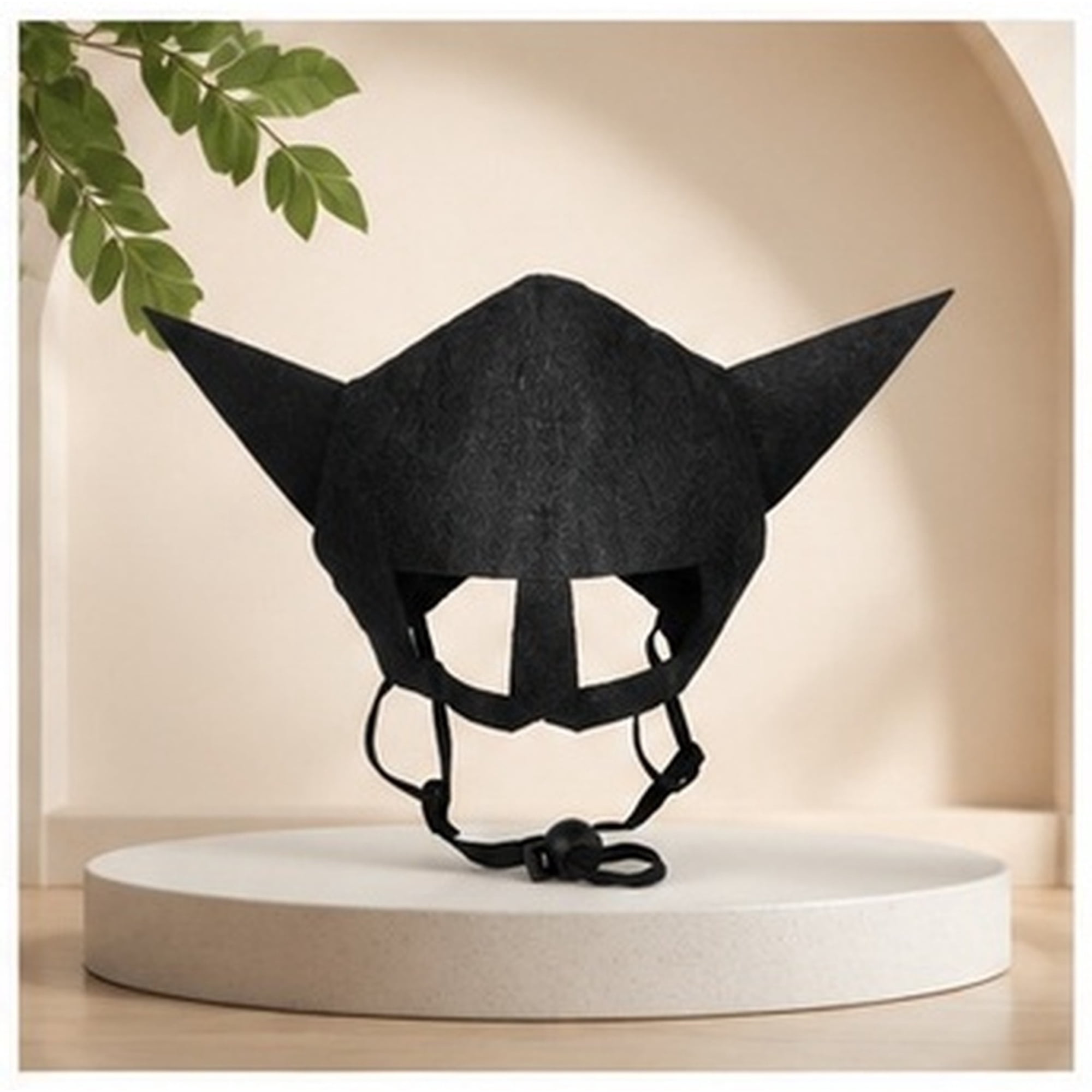 SWETRACE Bat Shaped Pet Headwear Seasonal Felt Cat Costume Cap Pet Hat for Cats and Small Dogs Party Photo Prop