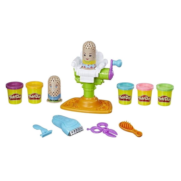 Set de Peluquería Play-Doh Buzz 'n Cut con Accesorios