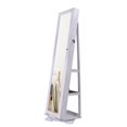 thumbnail image 6 of Winado Jewelry Cabinet 360 Rotating, Lockable Standing Wall Jewelry Armoire with Full Length Mirror Large Jewelry Armoire Cabinet, 6 of 13