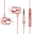 thumbnail image 1 of Injueey Puerto de 3,5mm en la oreja Supergraves Control de línea auricular teléfono aleación de aluminio auriculares de moda micrófono auriculares Type3 NO3, 1 of 6