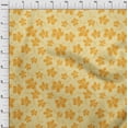 thumbnail image 3 of oneOone Polyester Lycra Fabric Leaves & Floral Artistic Print Fabric BTY 56 Inch Wide, 3 of 4