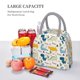 thumbnail image 5 of Fotbe Childish Dinosaur Bolsa de Almuerzo con Estampado, Lonchera Aislada, Contenedor de Comida Reutilizable Tipo Cooler a Prueba de Fugas, 5 of 6
