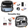 thumbnail image 6 of Butterfly USB Travel Organizer Case Small for Electronic Devices - Oxford Cloth Waterproof Travel Cord Charger Organizer 5.9x9.44x3.14 in, 6 of 6