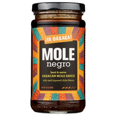 YA OAXACA - Mole Negro Sauce 12OZ ( Pack of 6)