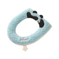 thumbnail image 2 of Zipper Model Toilet Seat Household Embroidery Sitting Washer Toilet Seat Cover Cute Washer Toilet Seat, 2 of 6