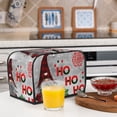 thumbnail image 6 of Yiaed Cute Santa Print Two Slice Bread Machine Cover, Universal Size Kitchen Appliance Cover for Bread Machine,Bread Machine Cover, 6 of 7
