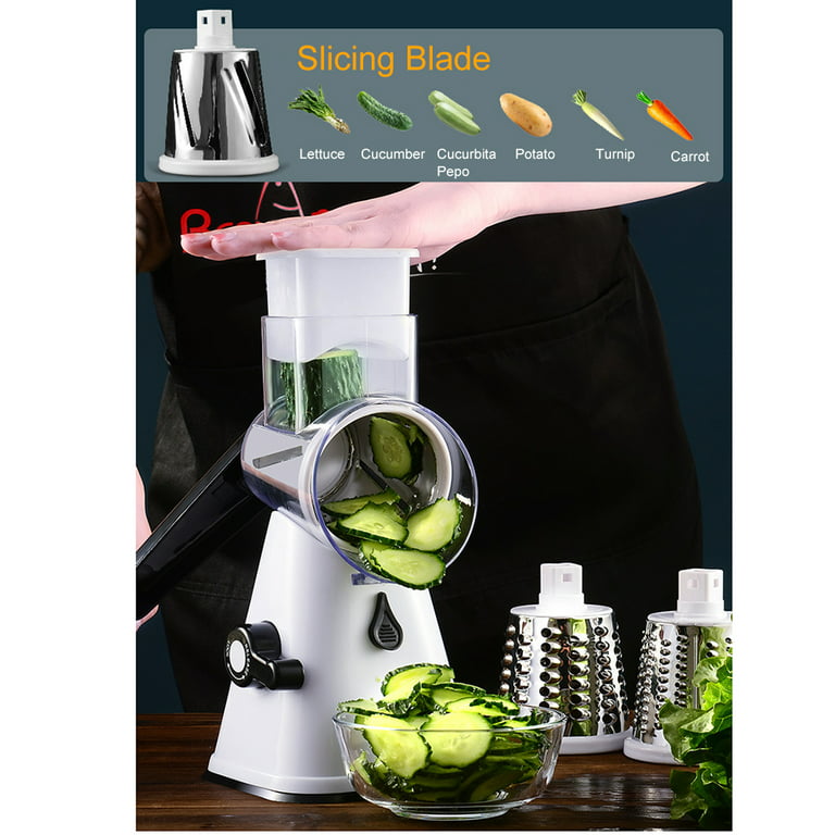 Electric Vegetable Shredder, Multi-functional Fruitslicer, Manual