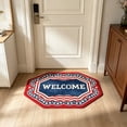 thumbnail image 4 of 4th of July Doormat Independence Day Welcome Floor Mat, 15.75"x 27.56" Memorial Day Door Mat Red Blue and White Carpet Rug, Patriotic Decoration for Indoor Outdoor 250th Anniversary Decor, 4 of 5