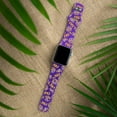 thumbnail image 3 of LSU HD Scattered Logo Unisex Watch Band for Apple Watch - 42/44/45/49mm(46mm Series 10/11) Long by Affinity Bands, 3 of 3