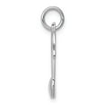 thumbnail image 2 of 14K White Gold Charm Pendant 21 mm 10 Polished Flat-Backed Musical Note, 2 of 4
